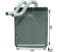 MAHLE AH 179 000P Échangeur de chaleur intérieur