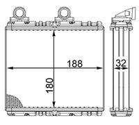 MAHLE ORIGINAL AH 222 000S Radiateur de chauffage