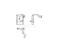 MAHLE AH 273 000S Échangeur de chaleur pour chauffage d'habitacle compatible avec Toyota Yaris (_P1_)