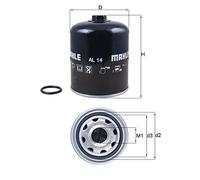 MAHLE AL 14 Cartouche de dessicateur système d'air comprimé