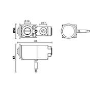 MAHLE AVE 140 000P Valve d'expansion et tube oriental