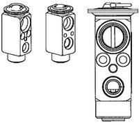 MAHLE AVE 65 000P Valve d'expansion et tube Orifice