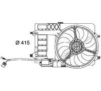 MAHLE CFF 29 000S Ventilateur à condensateur