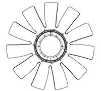 MAHLE CFW 75 000P Hélice du ventilateur de refroidissement moteur