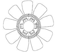 MAHLE CFW 83 000P Ventilateur