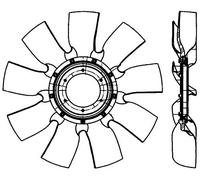 MAHLE CFW 84 000P Ventilateur