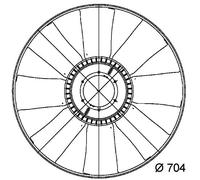 MAHLE CFW 9 000P Ventilateur