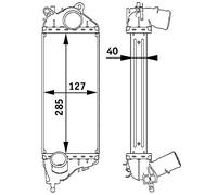 MAHLE CI 140 000P Intercooler