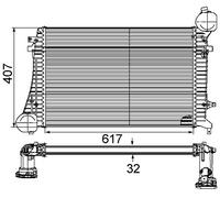 MAHLE CI 164 000P Intercooler