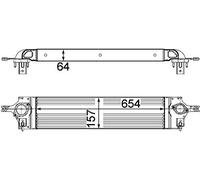 MAHLE CI 201 000P Intercooler