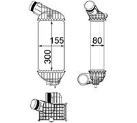 MAHLE CI 211 000P Refroidisseur d'air de charge BEHR PREMIUM LINE