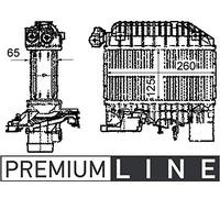 MAHLE CI 303 000P refroidisseur d'air