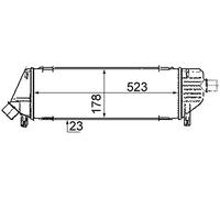 MAHLE CI 305 000P Refroidisseur d'air BeHR Premium Line