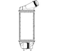 MAHLE CI 311 000P Intercooler, échangeur pour CITROËN,PEUGEOT