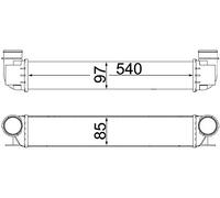 MAHLE CI 338 000S Intercooler