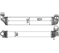 MAHLE CI 478 000P Intercooler