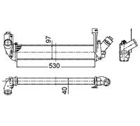 MAHLE CI 506 000S refroidisseur d'air