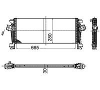MAHLE CI 509 000S Intercooler