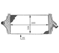 MAHLE CI 64 000P refroidisseur d'air