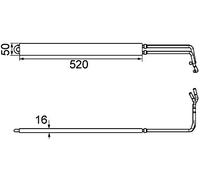 MAHLE CLC 103 000P Radiateur d'huile direction sans joint d'étanchéite