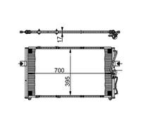 MAHLE AC 379 000S Condenseur, climatisation