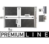 MAHLE Condenseur Climatisation Avec Sécheur Pour Mercedes-Benz CLS C218 SL R231