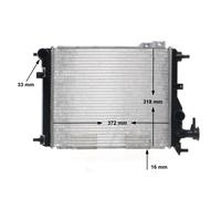 MAHLE CR 1115 000S Radiateur du moteur