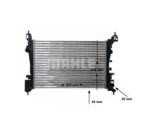 MAHLE CR 1182 000S Radiateur du moteur
