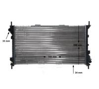 MAHLE CR 1196 000S Radiateur du moteur