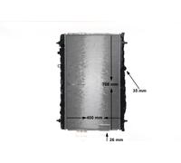 MAHLE CR 1295 000S Radiateur du moteur