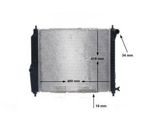 MAHLE CR 1309 000S Radiateur du moteur