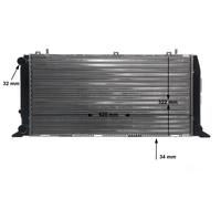 MAHLE ORIGINAL CR 1415 000S Radiateur du moteur