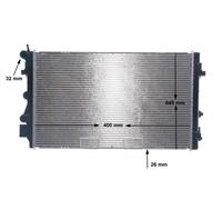 MAHLE CR 1559 000S Radiateur du moteur