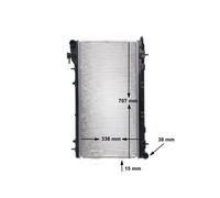MAHLE CR 1566 000S Radiateur du moteur