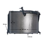 MAHLE ORIGINAL CR 1572 000S Radiateur du moteur