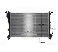 MAHLE CR 1664 000S Radiateur du moteur