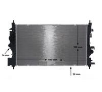 MAHLE CR 1697 000S Radiateur du moteur