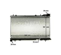 MAHLE CR 1875 000S refroidisseur et liquide de refroidissement