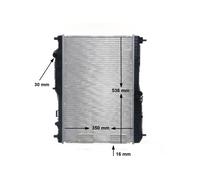 MAHLE CR 1896 000S Radiateur du moteur