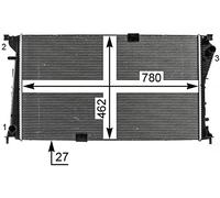 MAHLE CR 19 000P refroidisseur et liquide de refroidissement