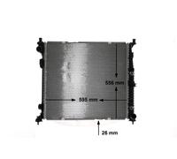 MAHLE CR 1906 000S Radiateur du moteur