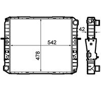 MAHLE CR 1919 000P refroidisseur et liquide de refroidissement