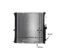 MAHLE CR 1964 000S Radiateur du moteur