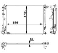 MAHLE CR 1971 000P refroidisseur et liquide de refroidissement