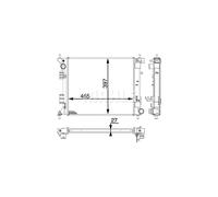 MAHLE CR 1981 000P refroidisseur et liquide de refroidissement