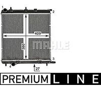 MAHLE CR 1988 000P refroidisseur et liquide de refroidissement
