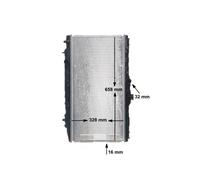 MAHLE CR 200 000S Radiateur du moteur