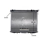 MAHLE CR 208 000S Radiateur du moteur