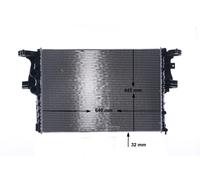 MAHLE CR 2087 000S Radiateur du moteur