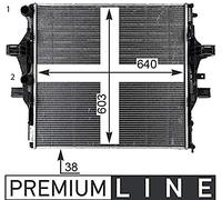 MAHLE CR 2088 000P refroidisseur et liquide de refroidissement